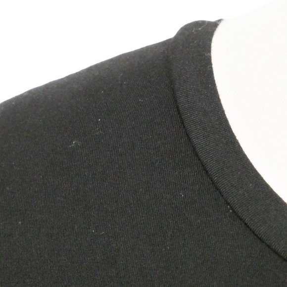 Hilary Radley Black Sequin Star Tee Shirt Size M - Picture 9 of 12